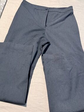BCBG Black Straight-Leg Dress Pants